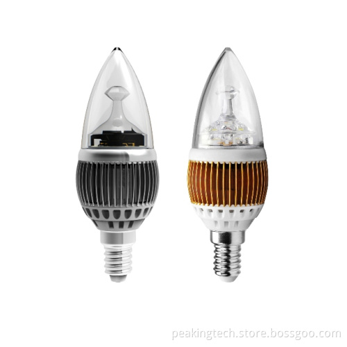 3W E26/E27, E14, GU10, Gu5.3, MR16 LED Candle Light Lamp (PK-G40-3)